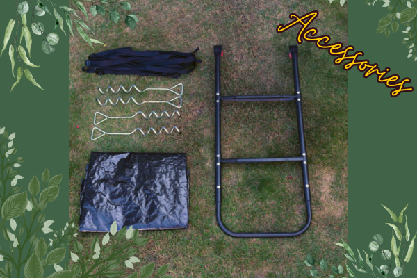 Important Accessories for Trampoline Safety and Fun: Ladders and Tie-Down Kits